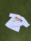 “Weaponized Betrayal" Shortsleeve - White