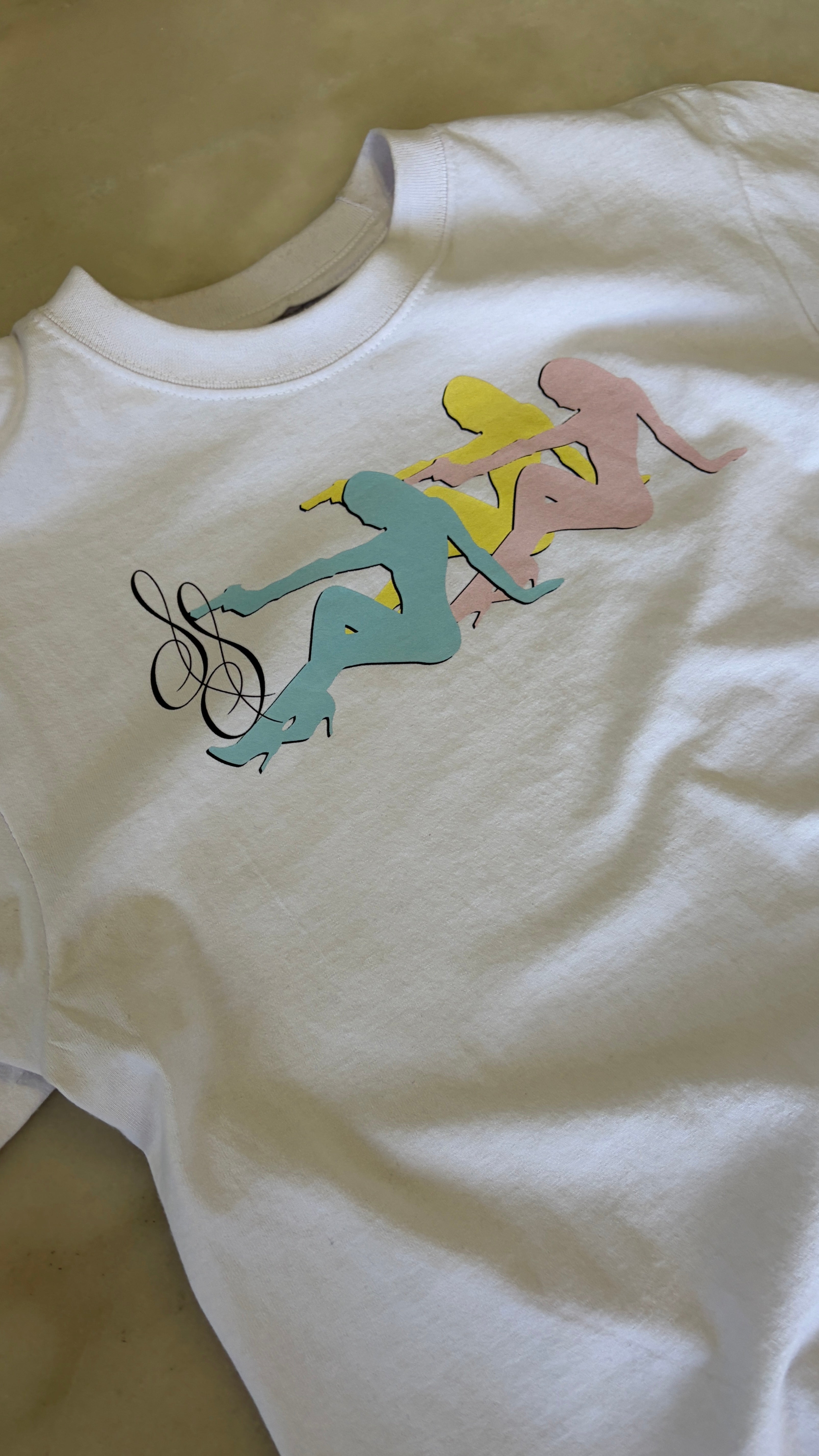 “Candy" Shortsleeve - White