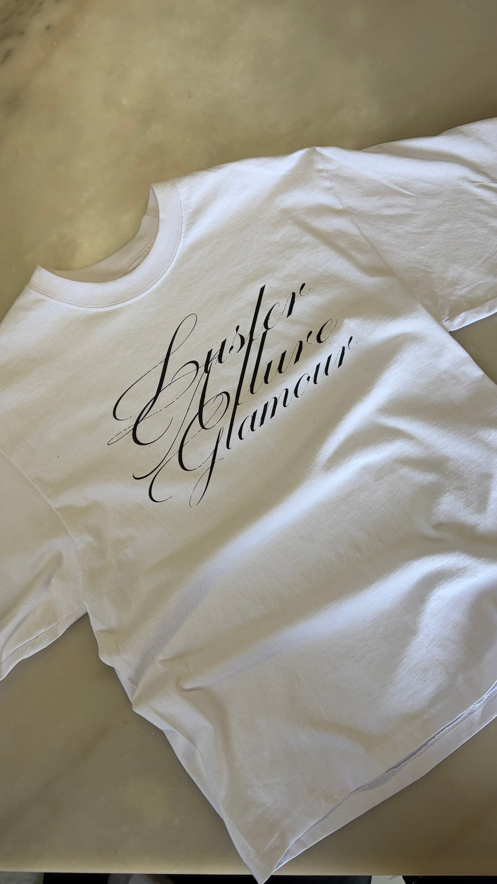 “Allure" Shortsleeve - White