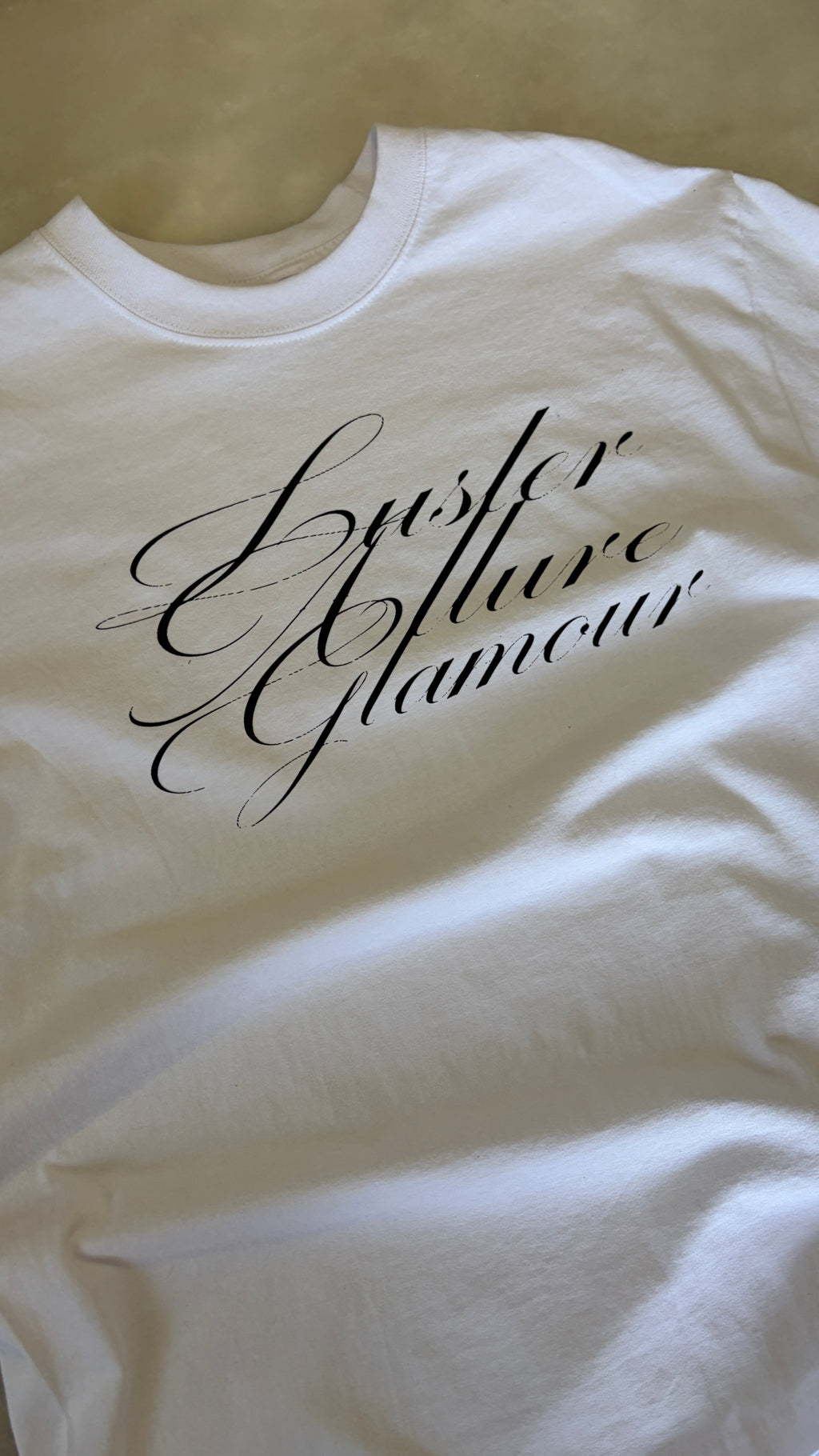 “Allure" Shortsleeve - White